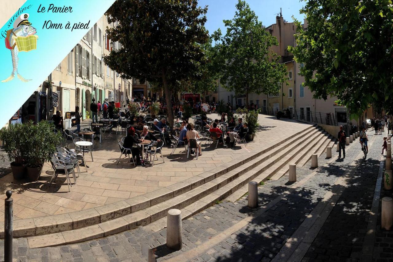 La Butte Des Carmes - 3Mn Du Panier Marseille Exterior photo